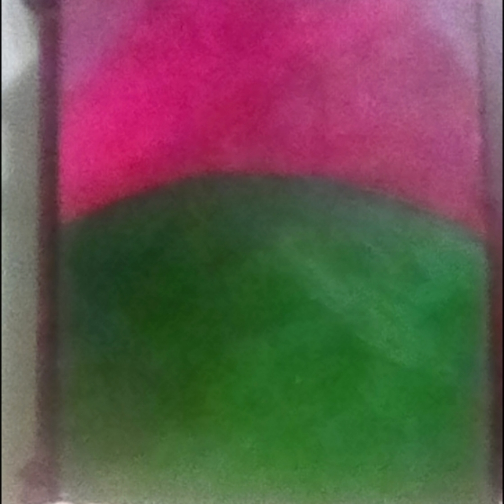 A hill design with a sunset red